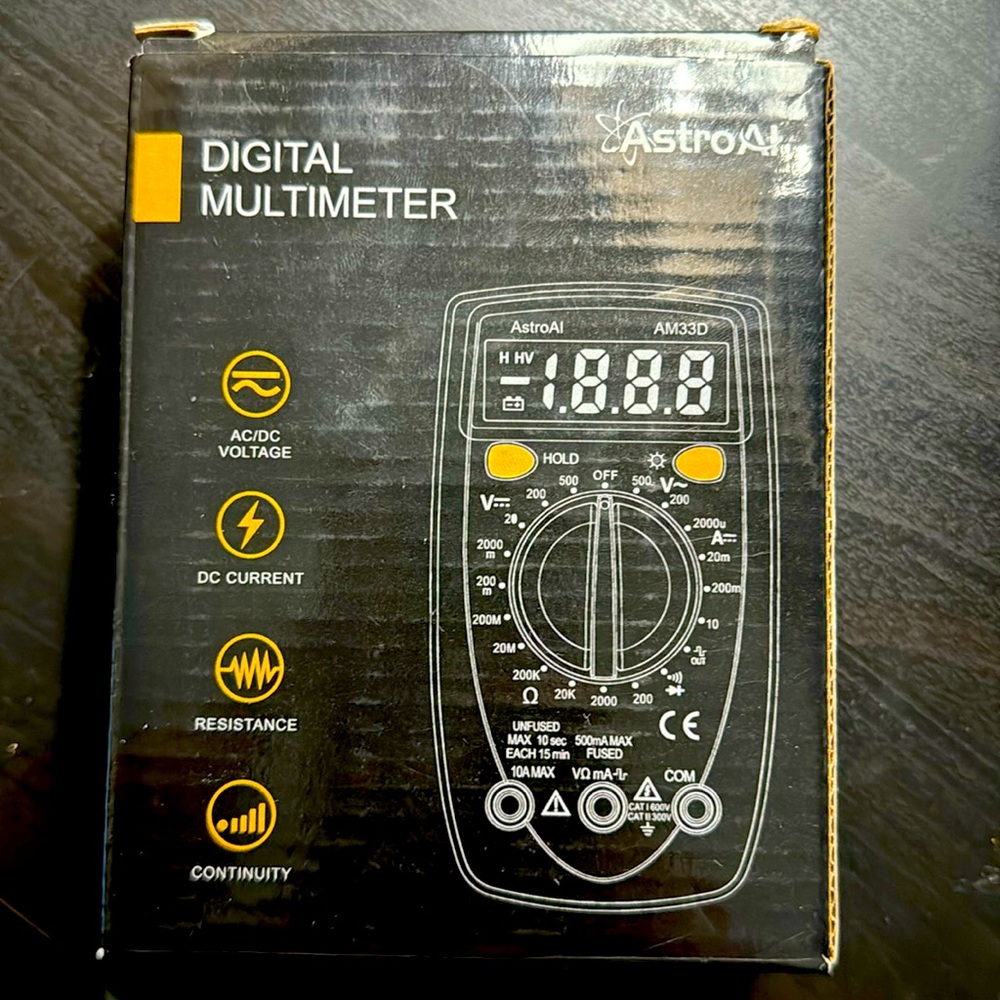 Digital multimeter 
Open box, brand new